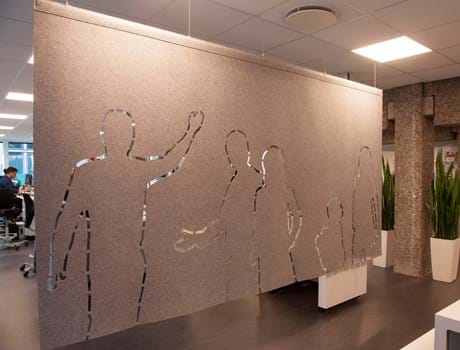 CoverSingle rumafskærmning i filt